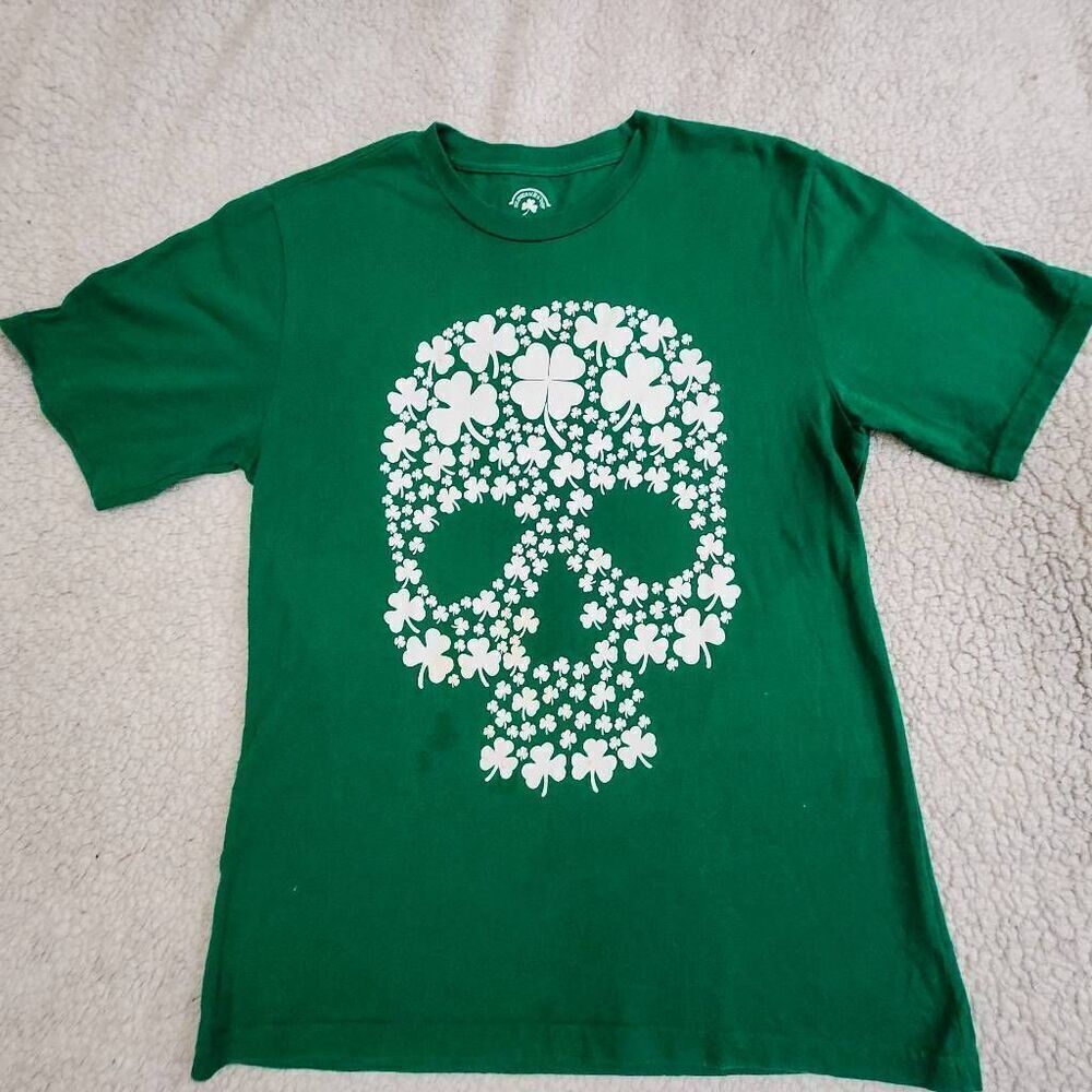 St Patrick's Day  Boys Tee Shirt Green St Patty's Day Kids Size 18 or XXL